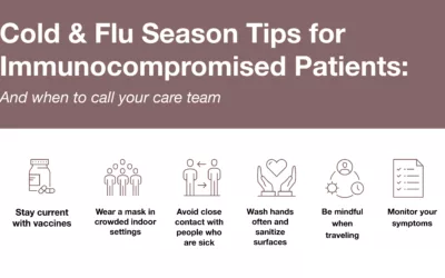 Cold & Flu Season Tips for Immunocompromised Patients